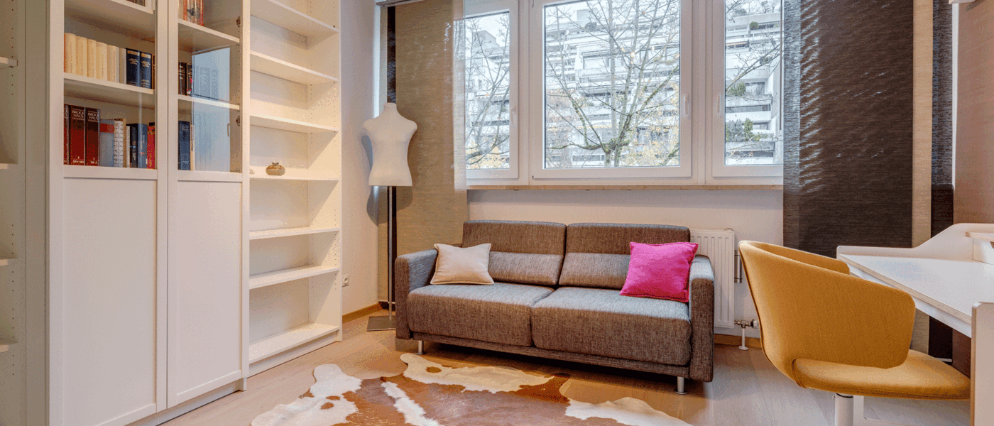 квартира München Olympiadorf 02 гостевая комната 10807