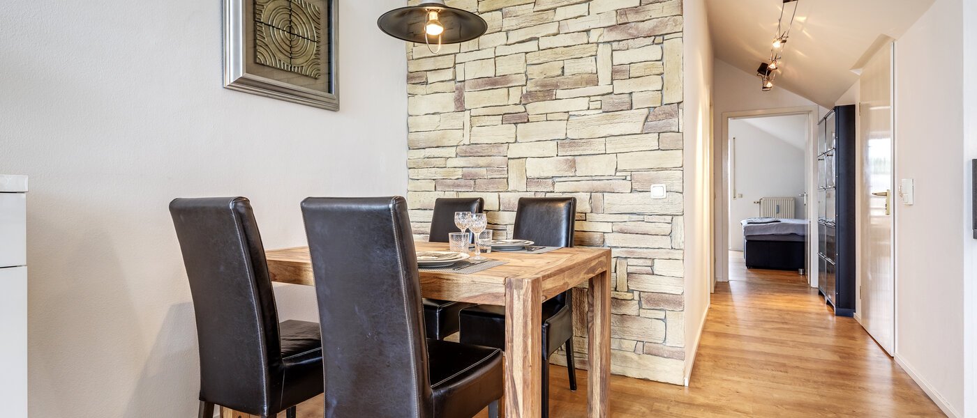 мансардная квартира München Denning 02 гостиная 10809