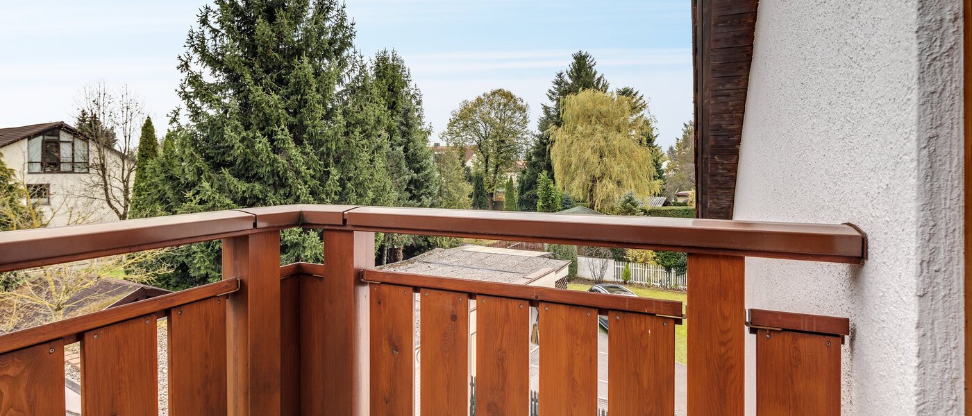 мансардная квартира München Denning 03 балкон 10809