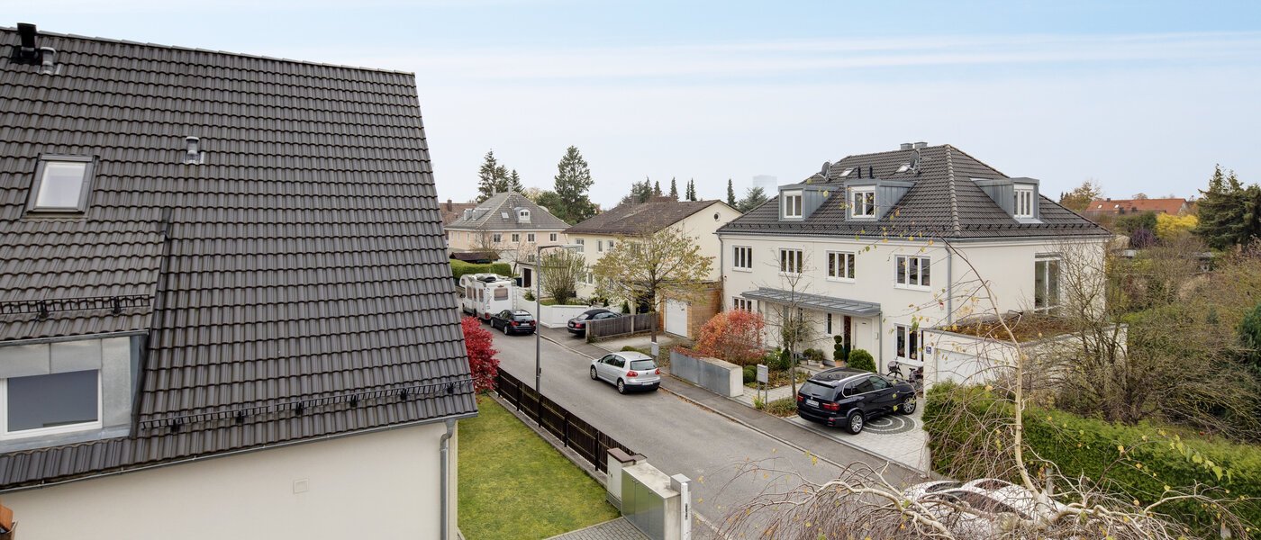 мансардная квартира München Denning 04 вид из окна 10809