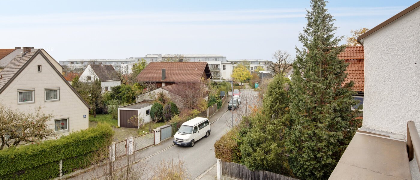 мансардная квартира München Denning 05 вид из окна 10809