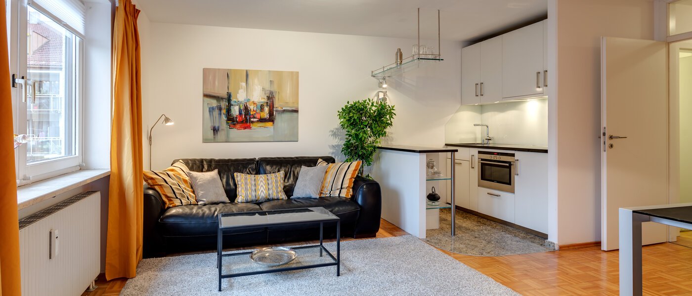 квартира München Sendling 01 гостиная 10820