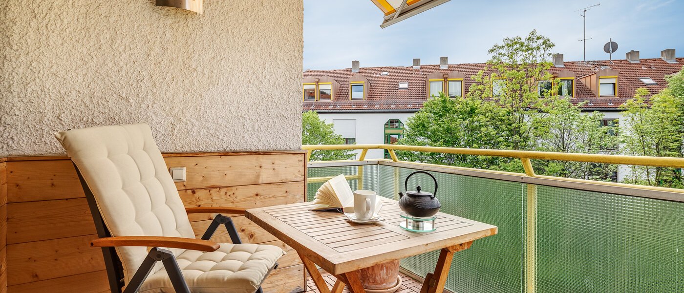 квартира München Sendling 01 балкон 10820