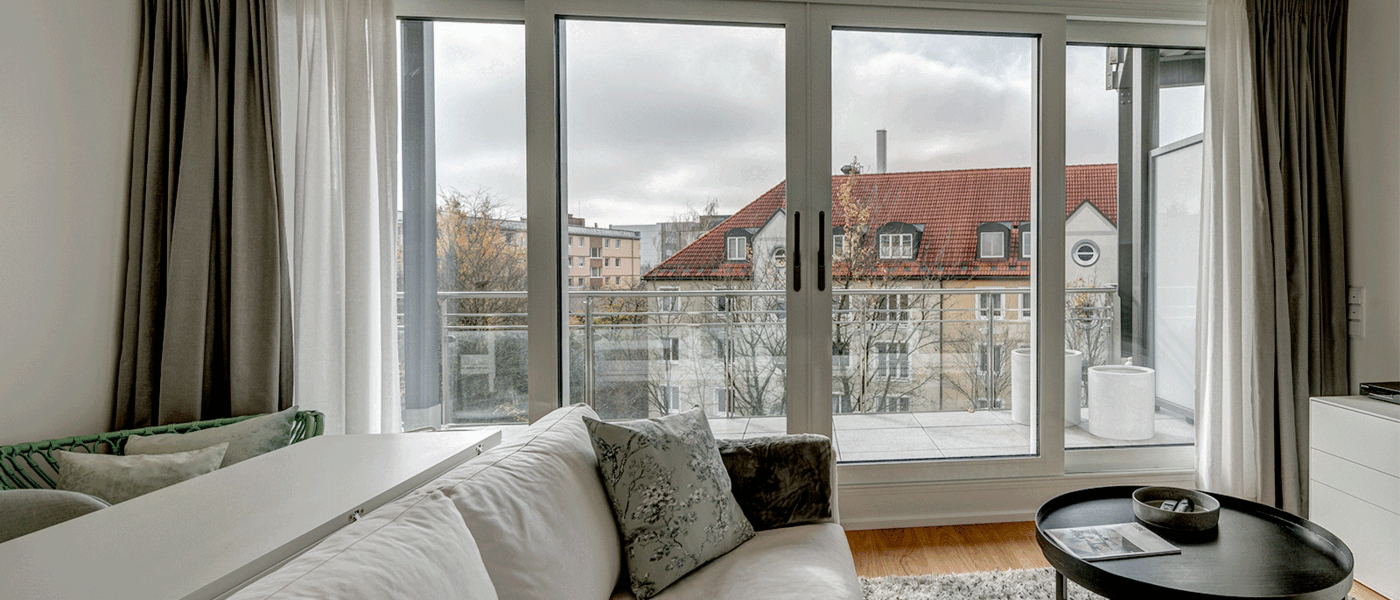 квартира München Schwabing-West (rund um den Hohenzollernplatz) 02 гостиная 10823