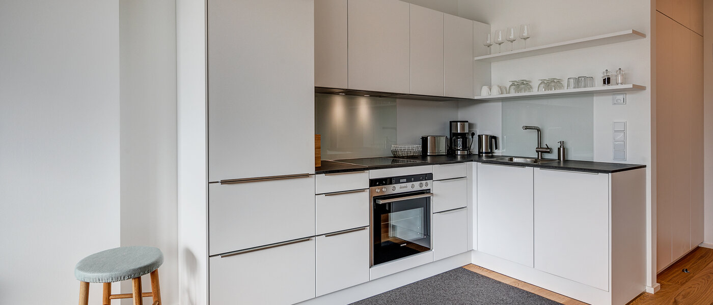 квартира München Schwabing-West (rund um den Hohenzollernplatz) 01 кухня 10823