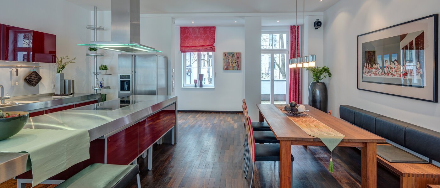 квартира München Bogenhausen 05 гостиная 10830