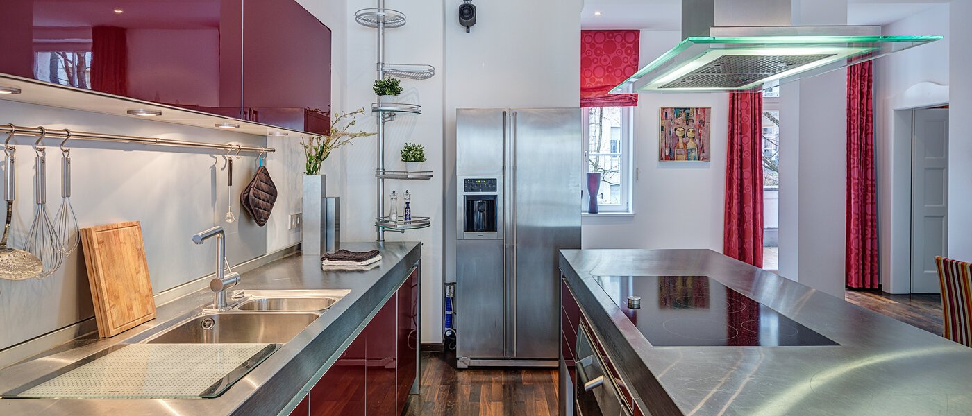 квартира München Bogenhausen 02 кухня 10830