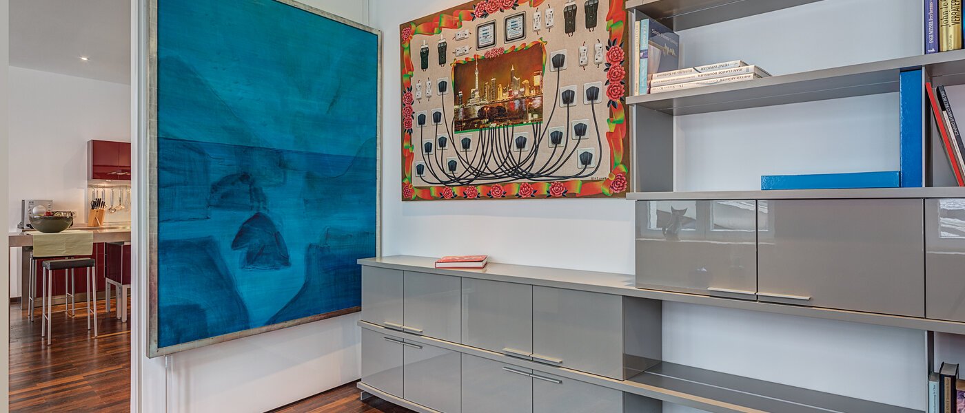 квартира München Bogenhausen 02 гостевая комната 10830