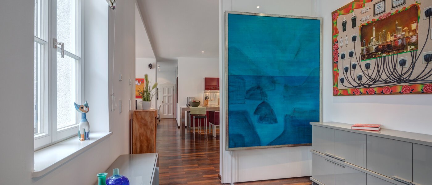 квартира München Bogenhausen 03 гостевая комната 10830