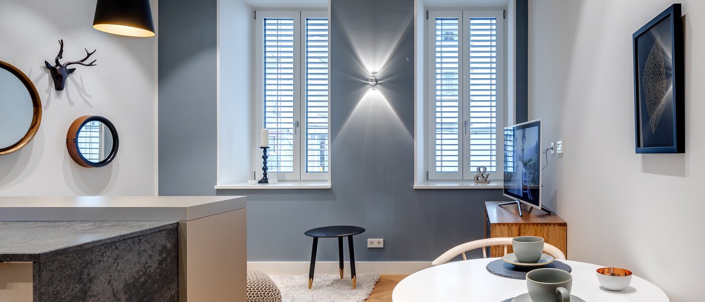 квартира München Maxvorstadt - Rund um den Josephplatz 02 гостиная 10848