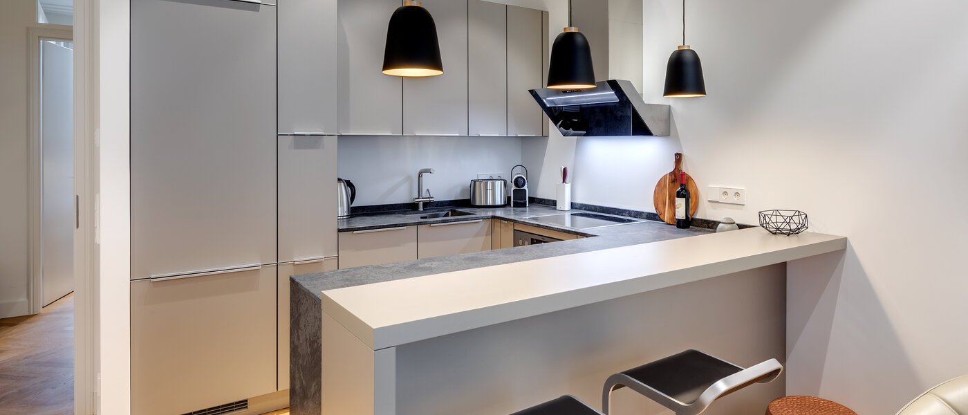 квартира München Maxvorstadt - Rund um den Josephplatz 01 кухня 10848