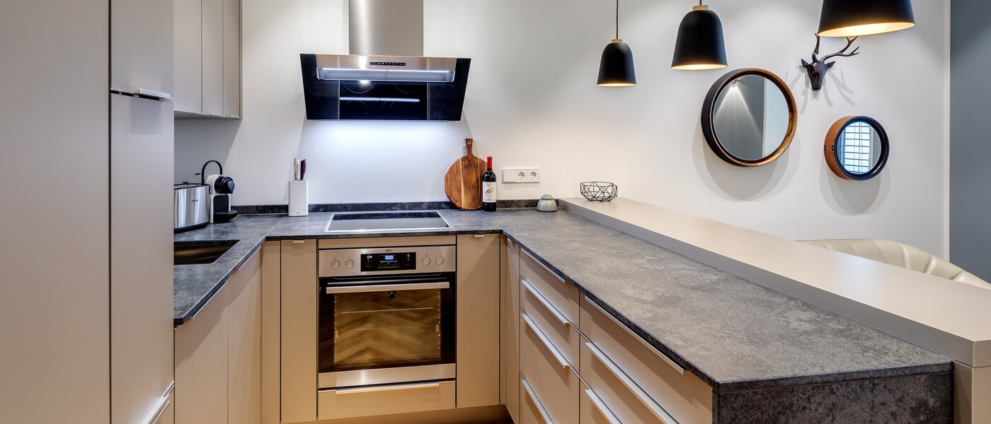 квартира München Maxvorstadt - Rund um den Josephplatz 02 кухня 10848