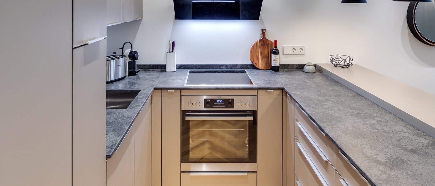 квартира München Maxvorstadt - Rund um den Josephplatz 03 кухня 10848