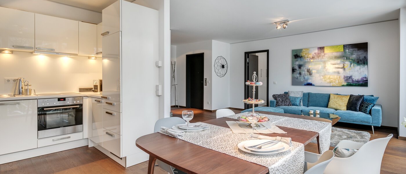 квартира München Nymphenburg 03 кухня 10849