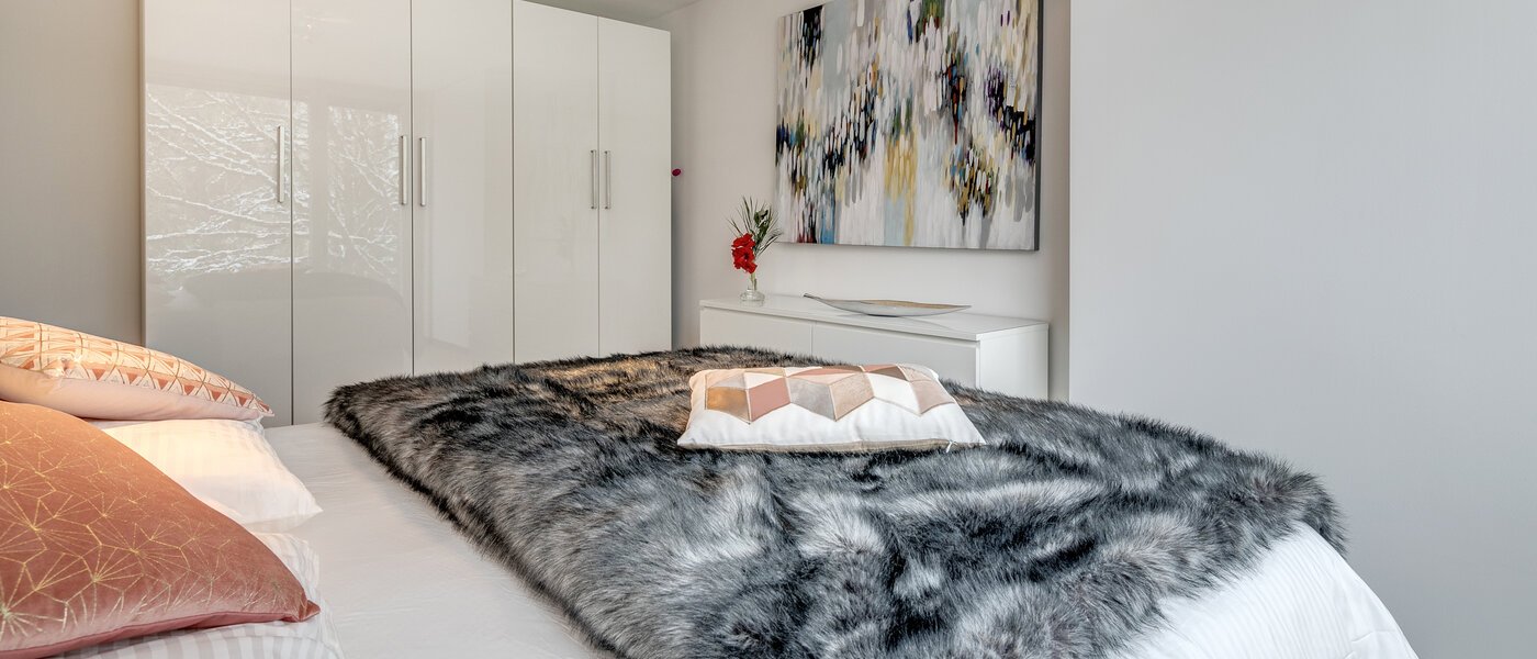 квартира München Nymphenburg 04 спальная комната 10849