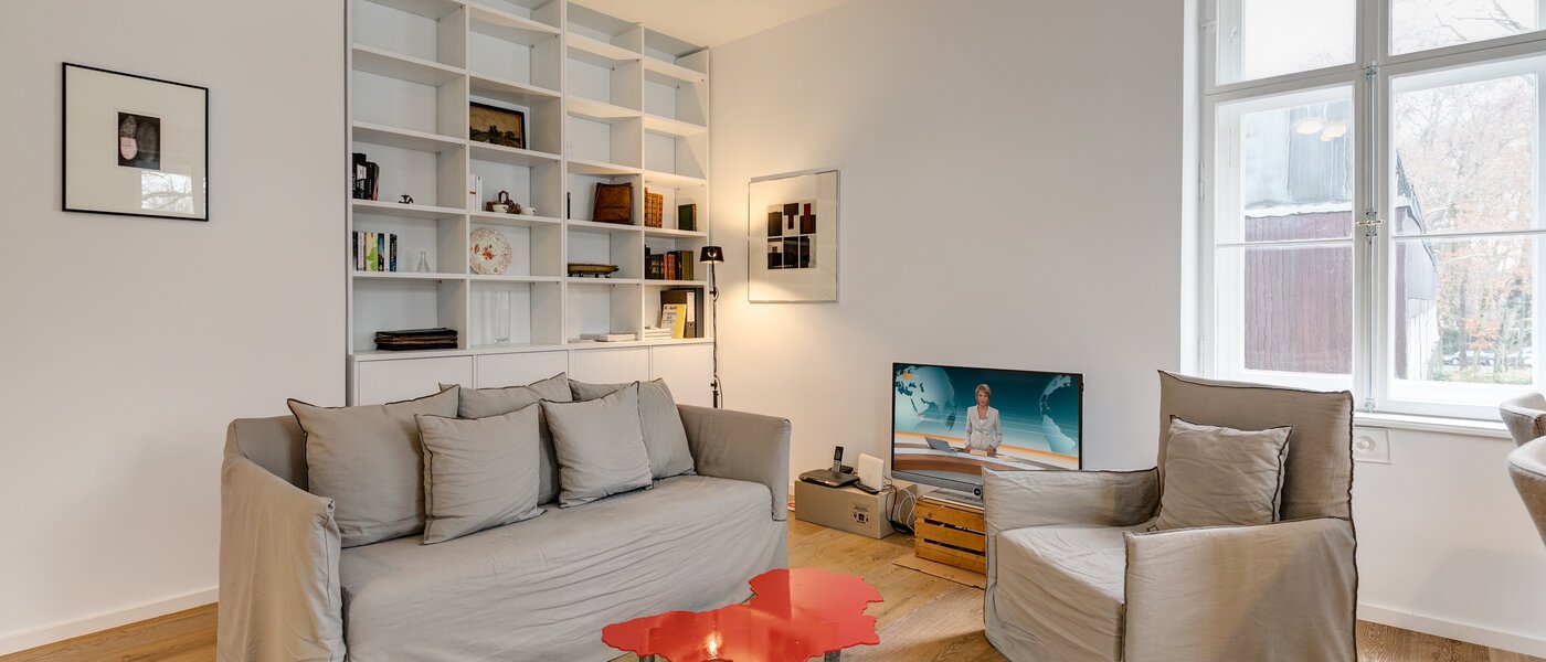 квартира München Nymphenburg-Gern 05 гостиная 10861