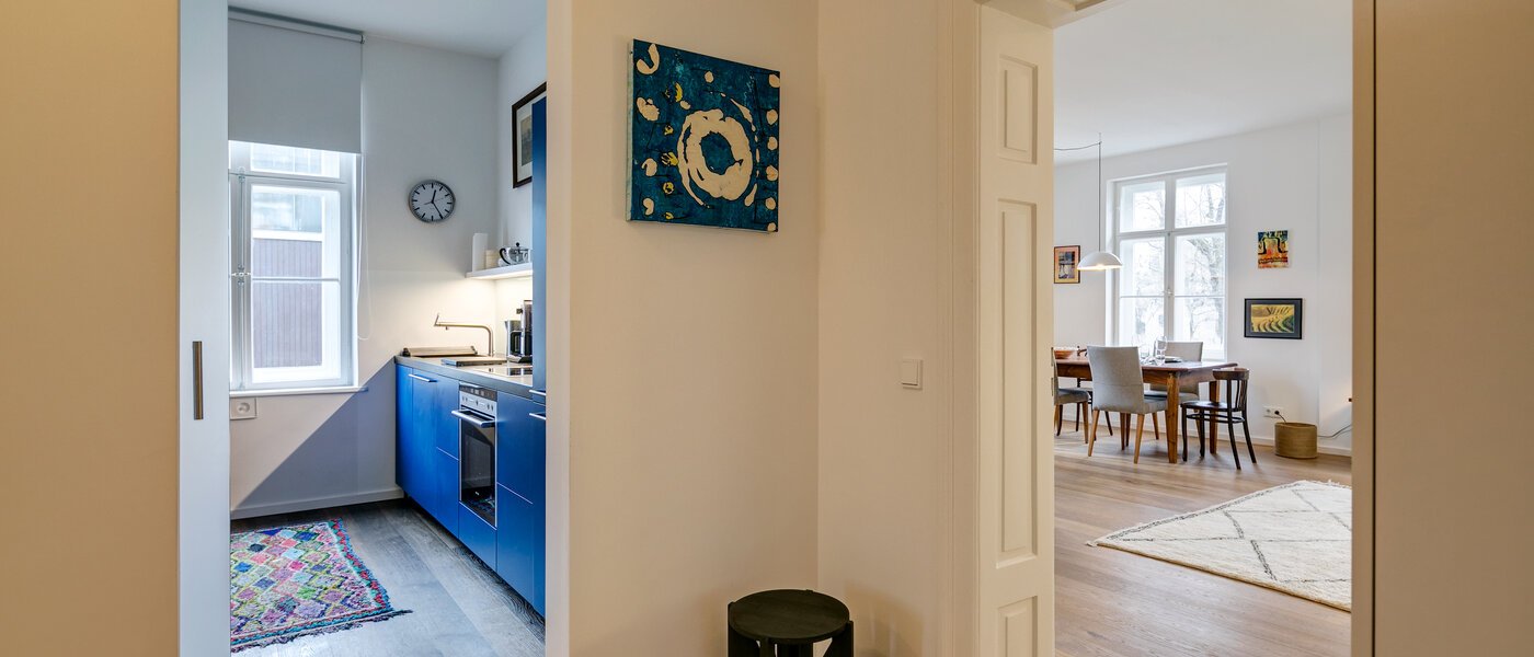 квартира München Nymphenburg-Gern 04 коридор 10861