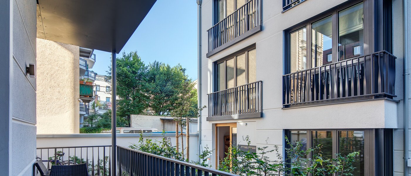 квартира München Maxvorstadt - Rund um den Josephplatz 01 балкон 10863