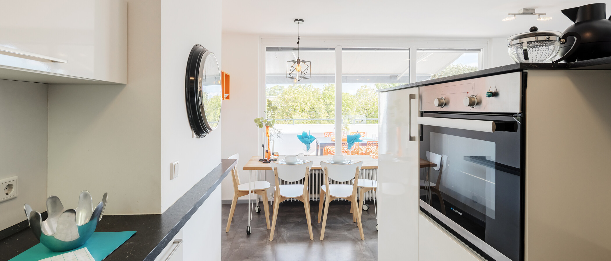 квартира München Neuhausen 03 кухня 10865