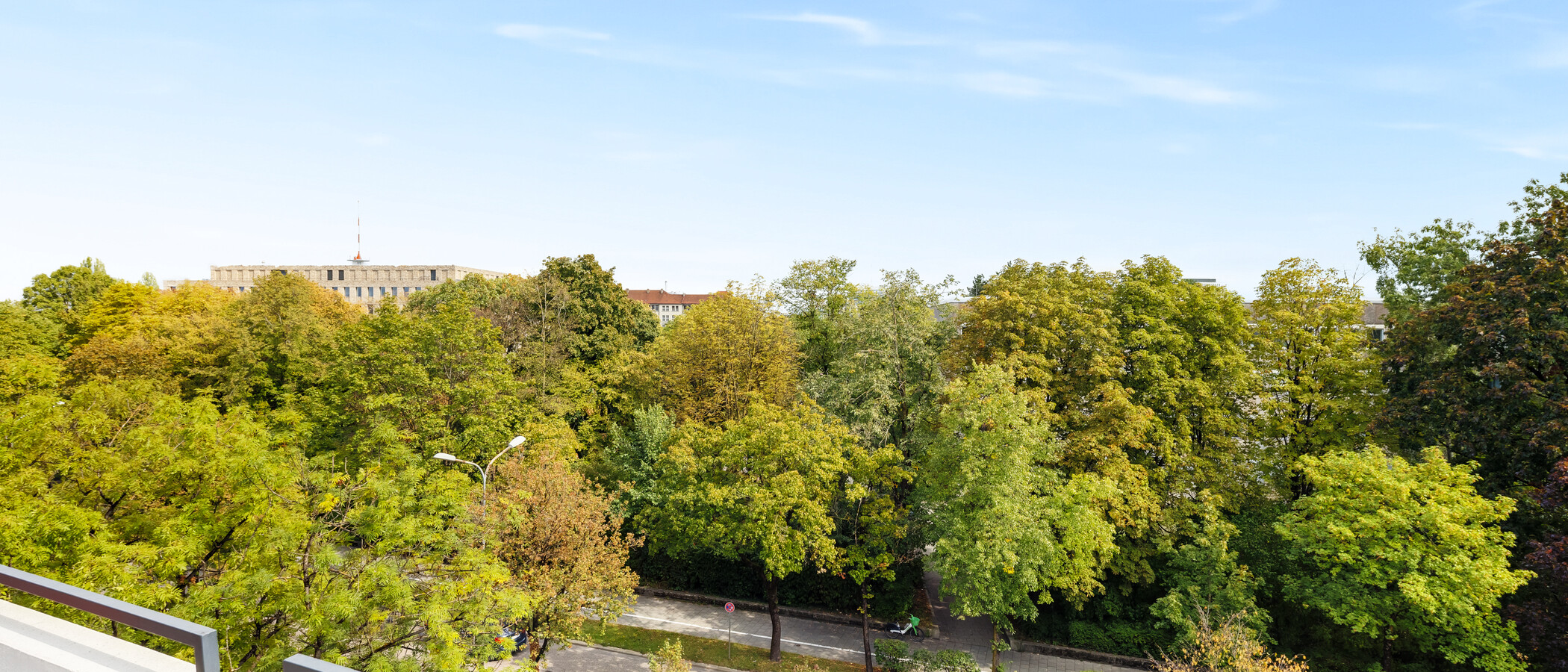 квартира München Neuhausen 01 вид из окна 10865