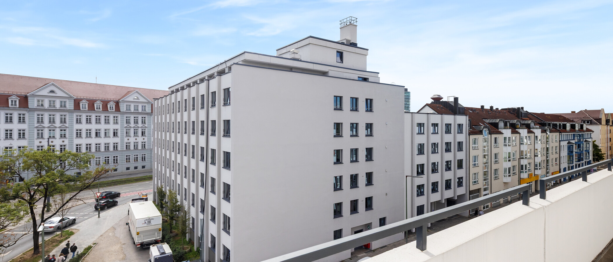 квартира München Neuhausen 03 вид из окна 10865