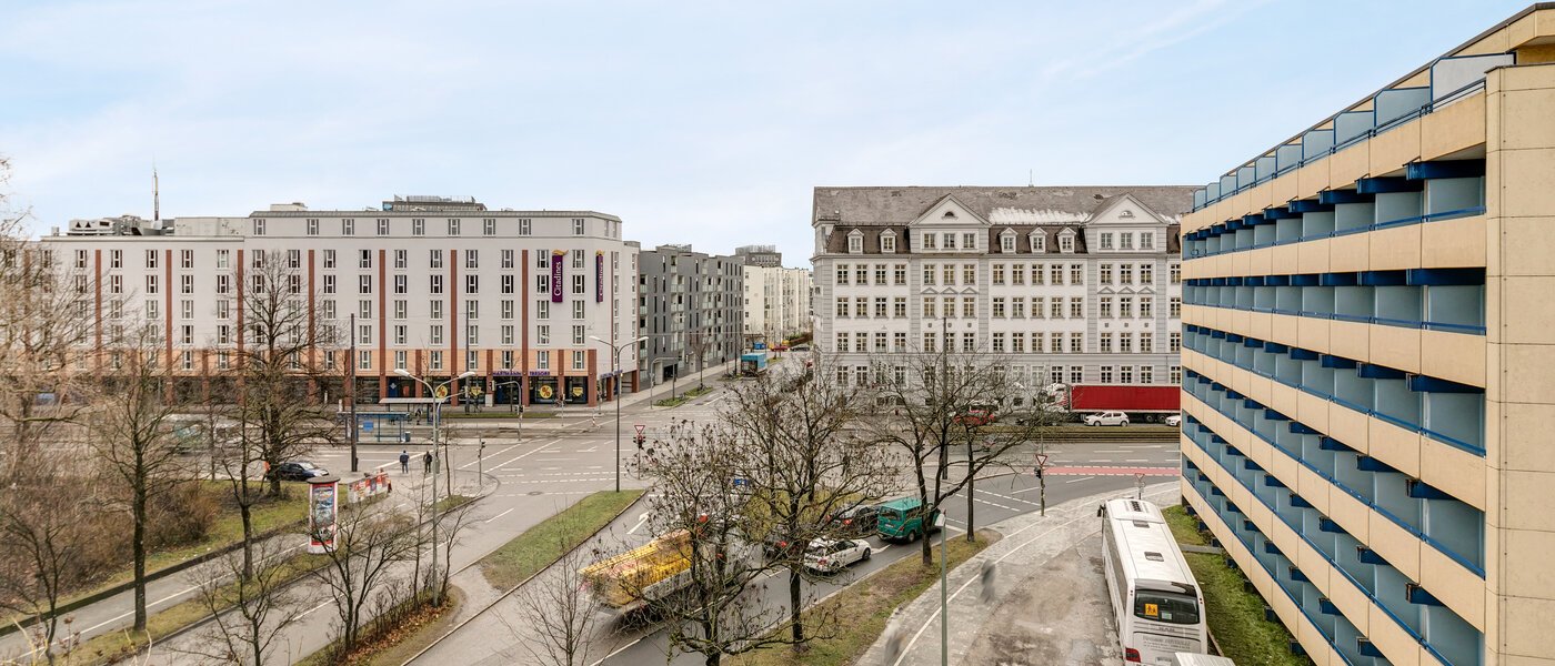 квартира München Neuhausen 04 вид из окна 10865