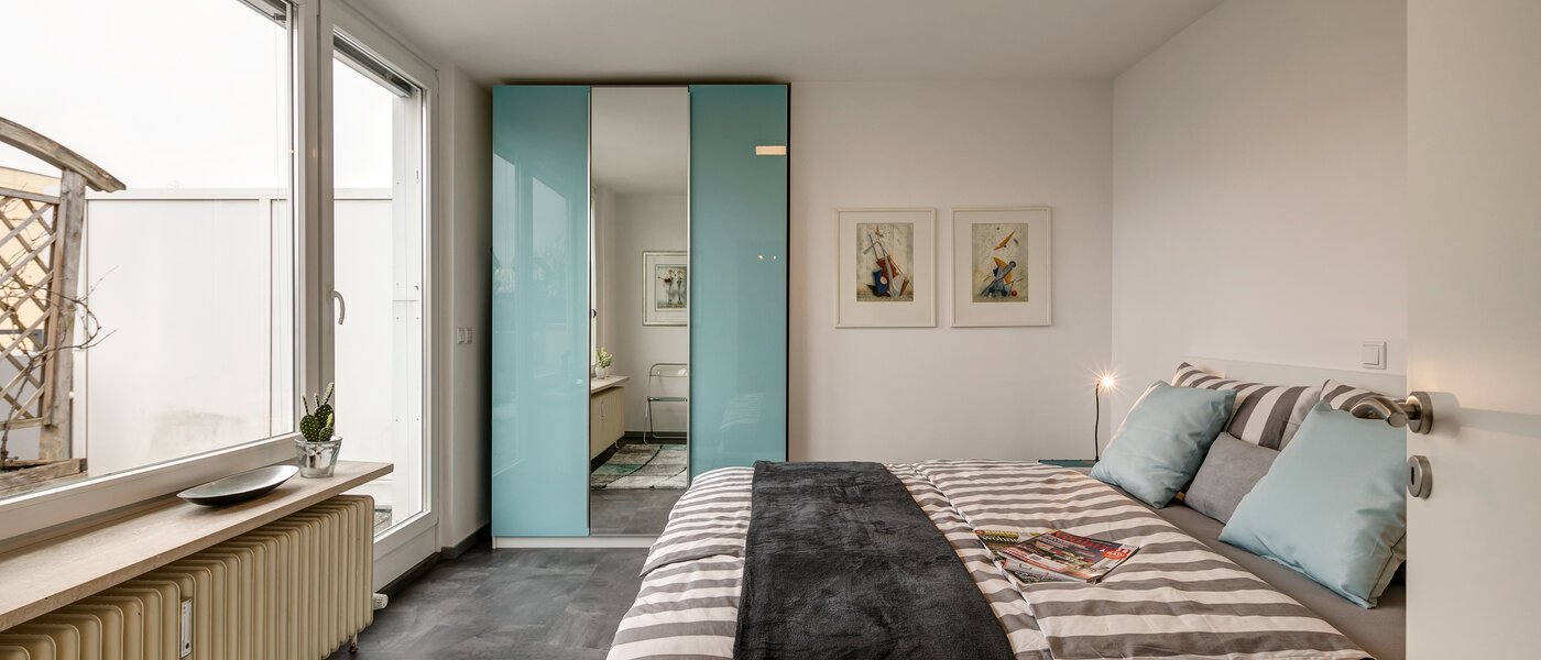 квартира München Neuhausen 01 спальная комната 10865