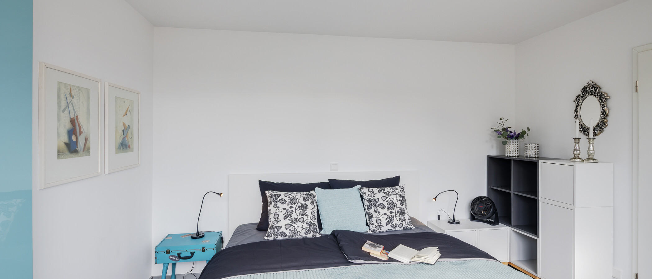 квартира München Neuhausen 01 спальная комната 10865