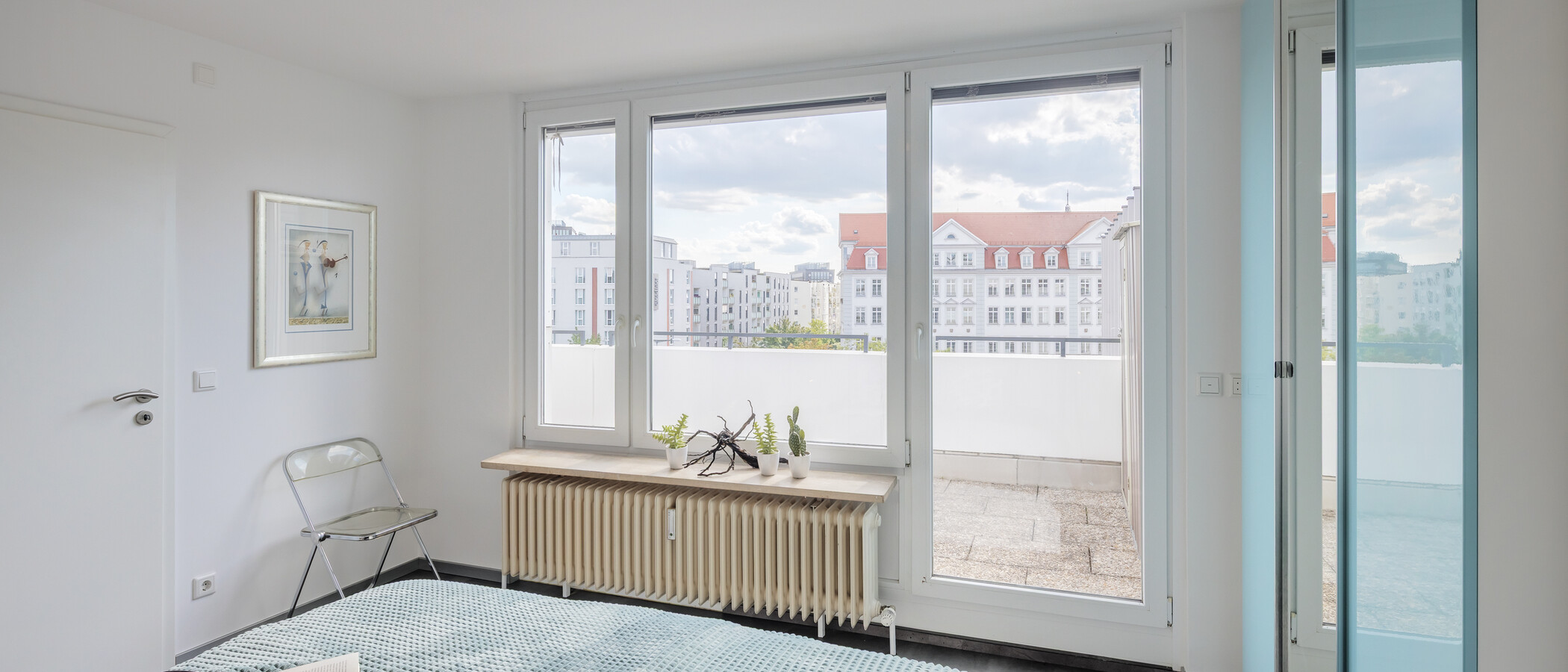 квартира München Neuhausen 02 спальная комната 10865