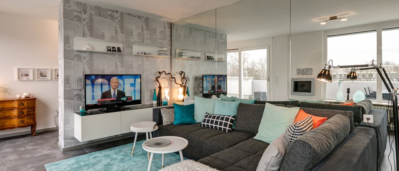 квартира München Neuhausen 02 жилое пространство 10865