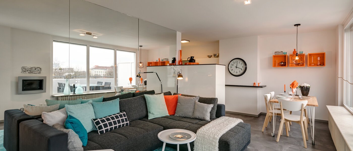 квартира München Neuhausen 03 жилое пространство 10865