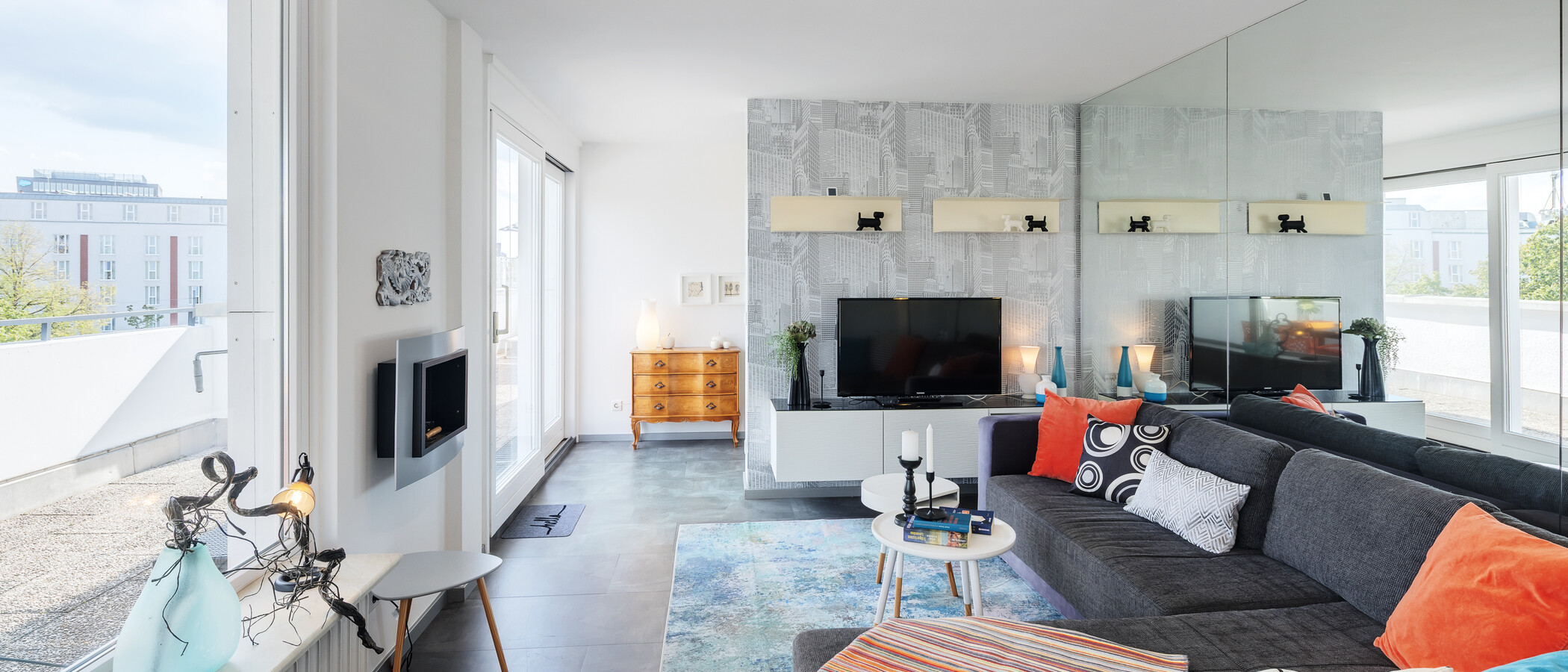 квартира München Neuhausen 03 жилое пространство 10865