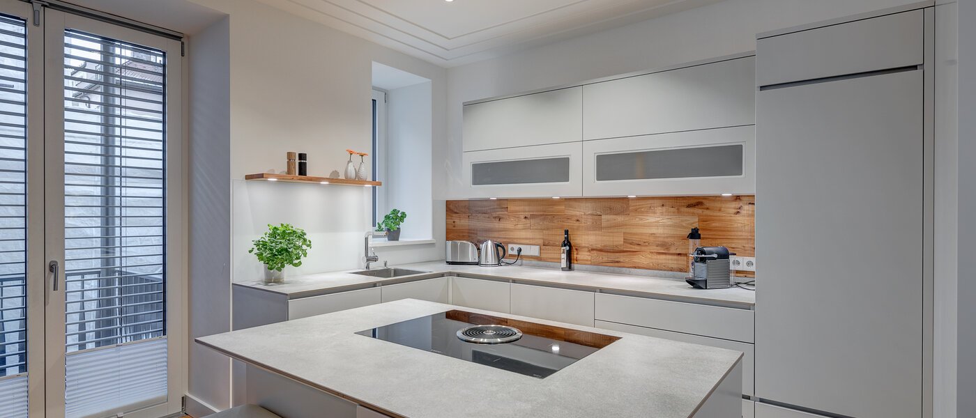 квартира München Maxvorstadt - Rund um den Josephplatz 02 кухня 10866