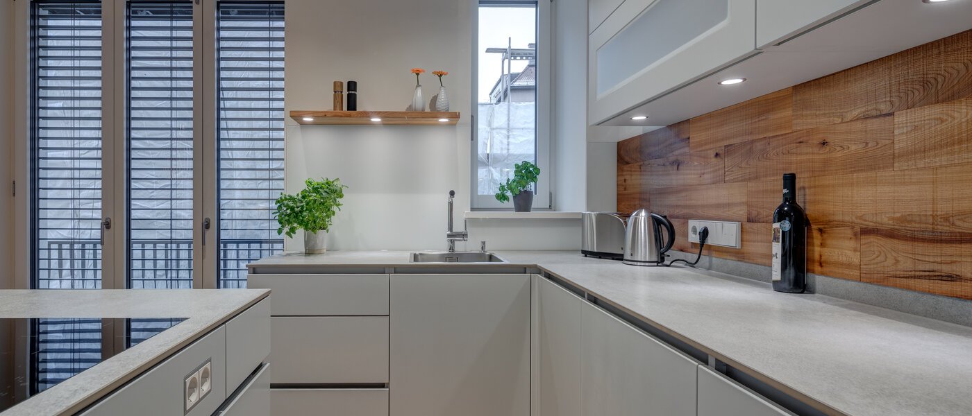 квартира München Maxvorstadt - Rund um den Josephplatz 03 кухня 10866