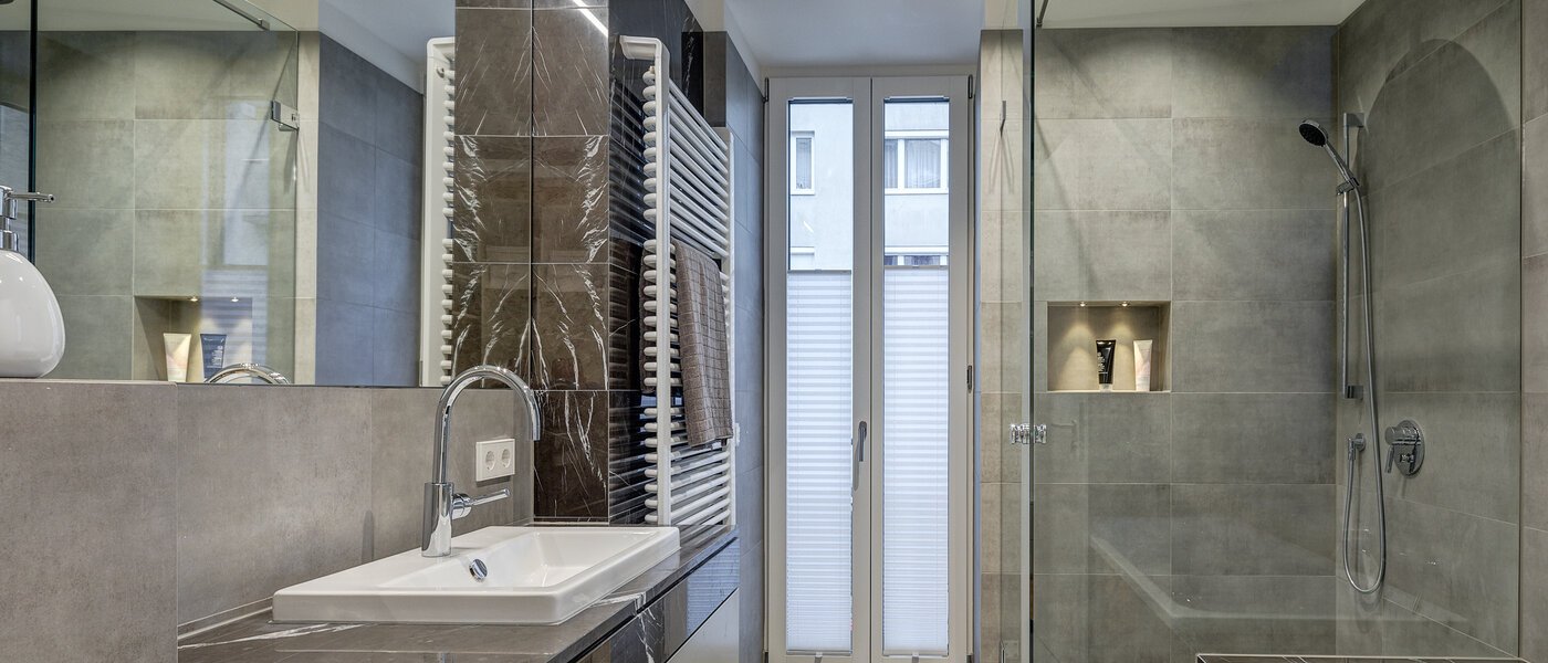 квартира München Maxvorstadt - Rund um den Josephplatz 01 ванная комната 10866