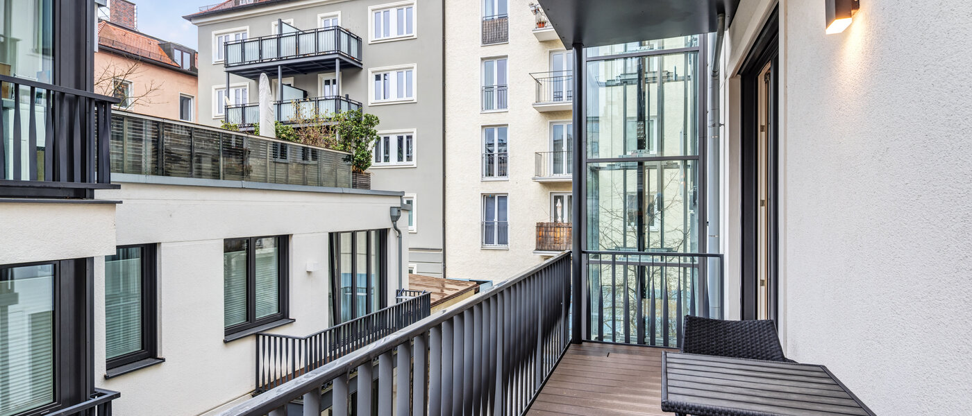 квартира München Maxvorstadt - Rund um den Josephplatz 02 балкон 10866