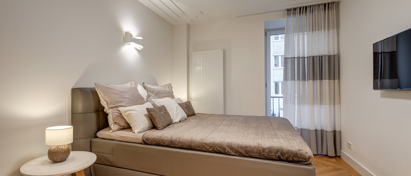 квартира München Maxvorstadt - Rund um den Josephplatz 01 спальная комната 10866