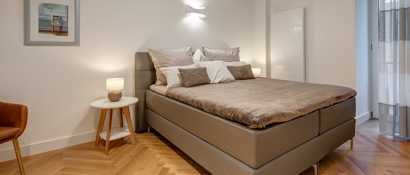 квартира München Maxvorstadt - Rund um den Josephplatz 03 спальная комната 10866