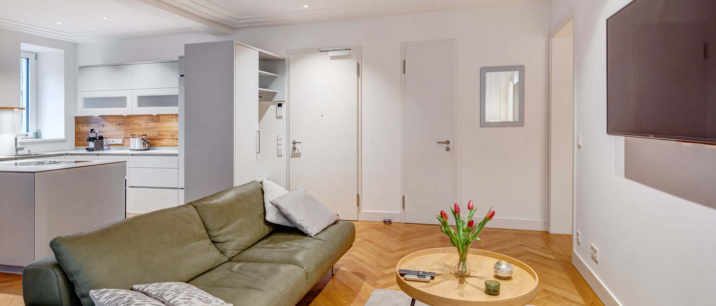 квартира München Maxvorstadt - Rund um den Josephplatz 03 жилое пространство 10866