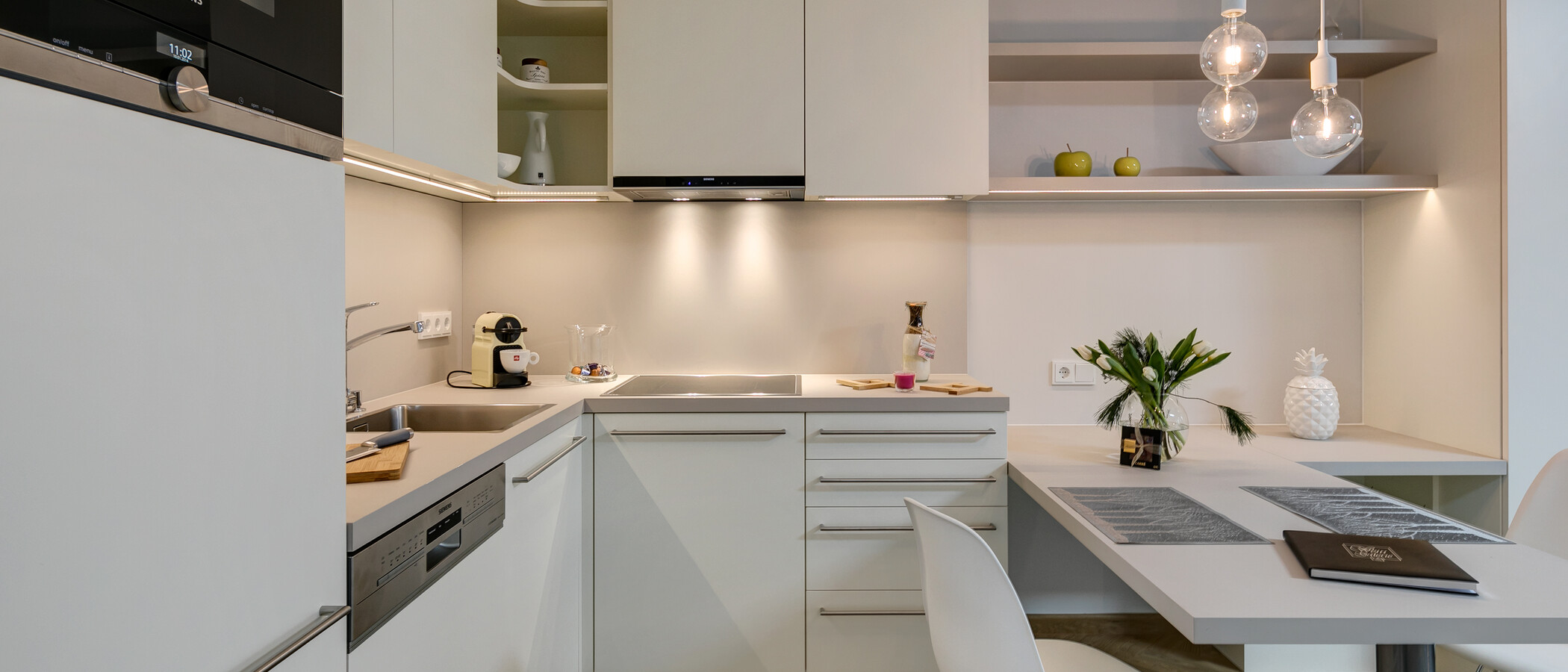 квартира München Schwabing-West 02 кухня 10867