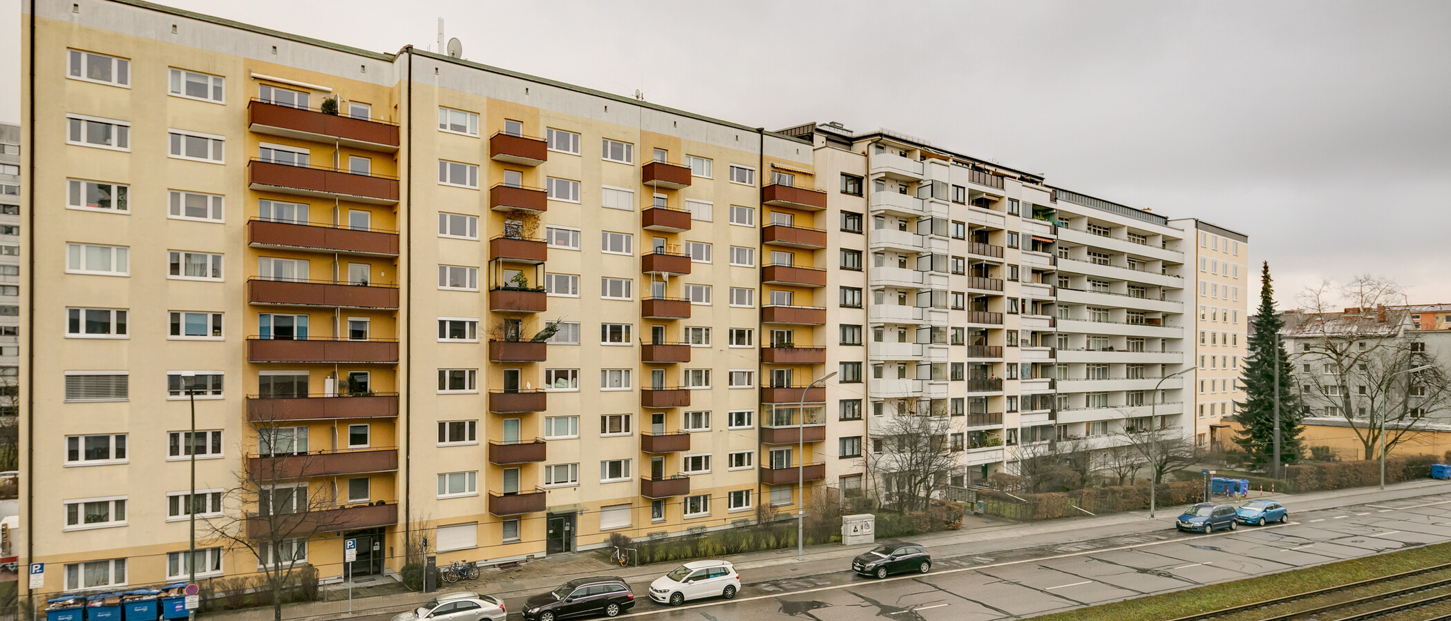 квартира München Schwabing-West 01 вид из окна 10867