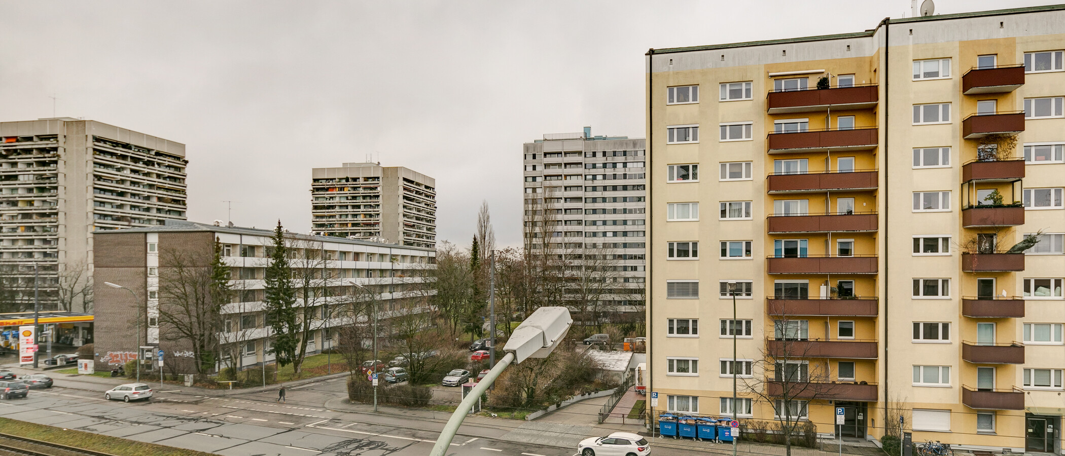 квартира München Schwabing-West 02 вид из окна 10867
