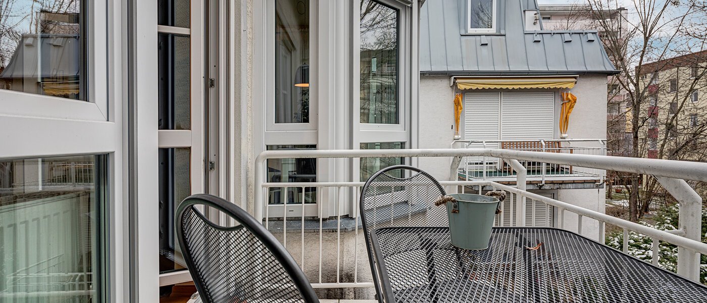 квартира München Sendling 01 балкон 10869