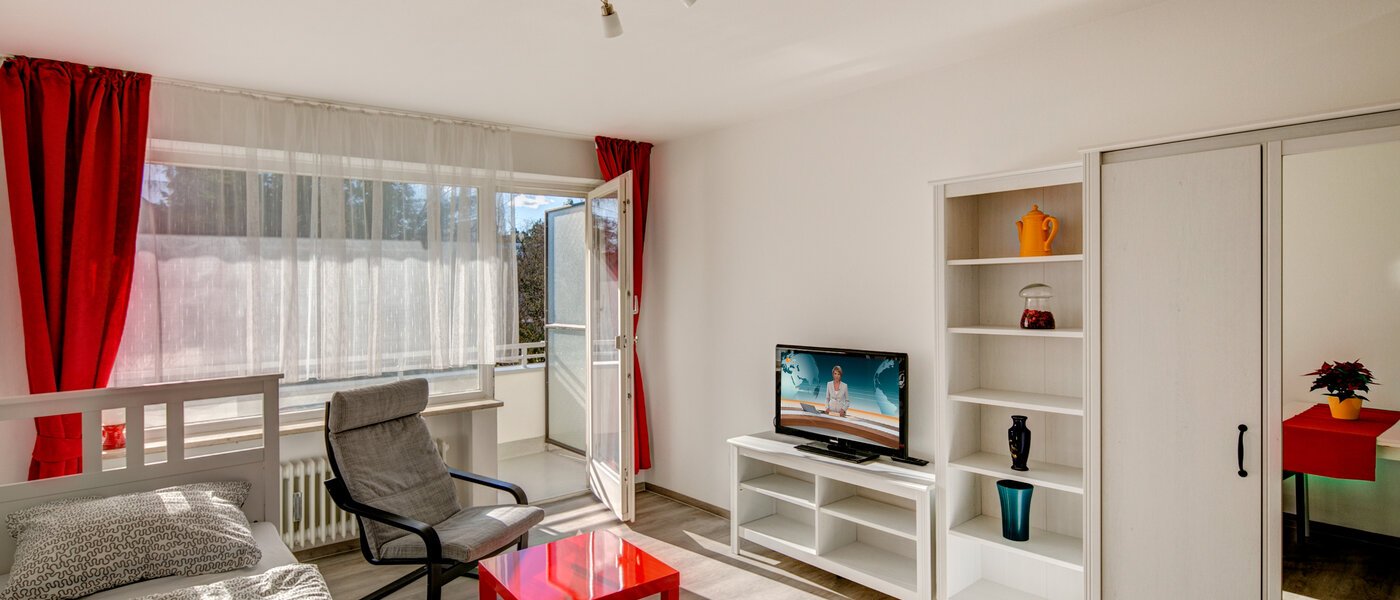 квартира München Berg am Laim 02 гостиная 1087