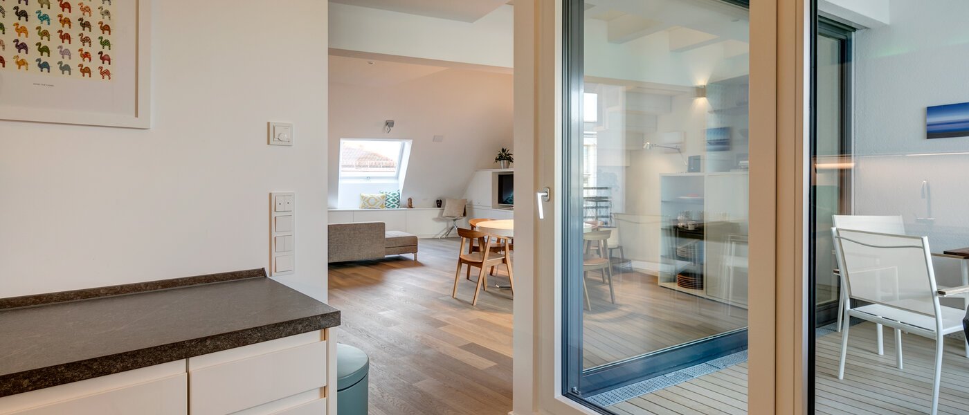 квартира-галерея München Maxvorstadt 04 кухня 10881