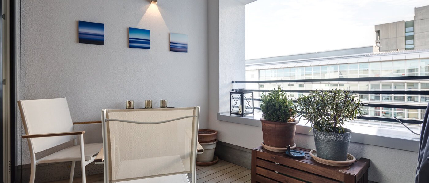 квартира-галерея München Maxvorstadt 01 балкон 10881