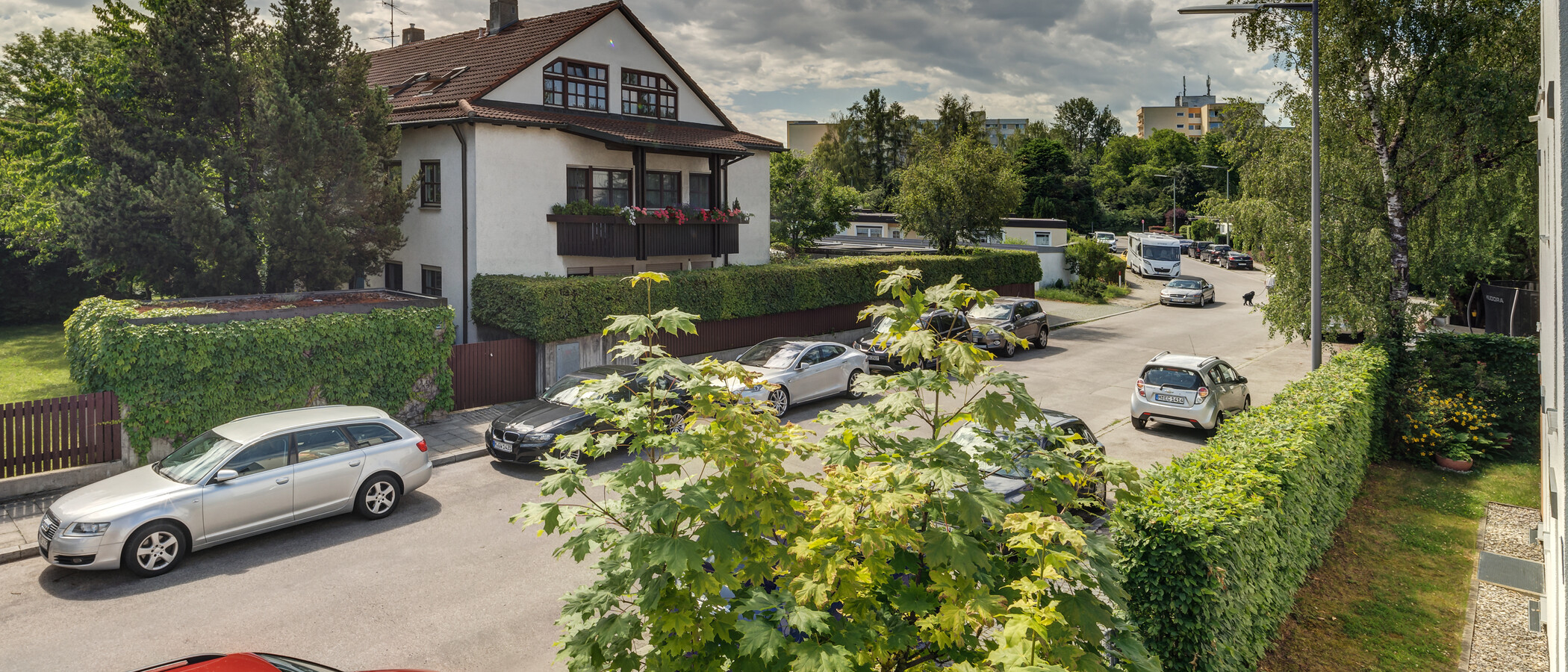 квартира München Trudering 03 вид из окна 10883