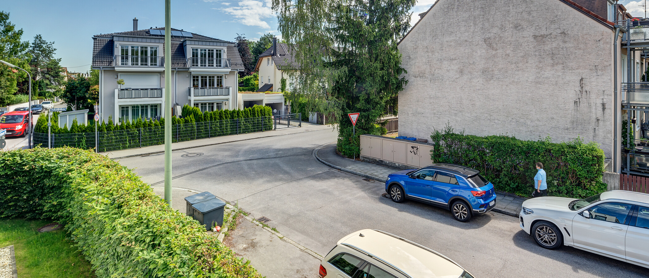 квартира München Trudering 04 вид из окна 10883