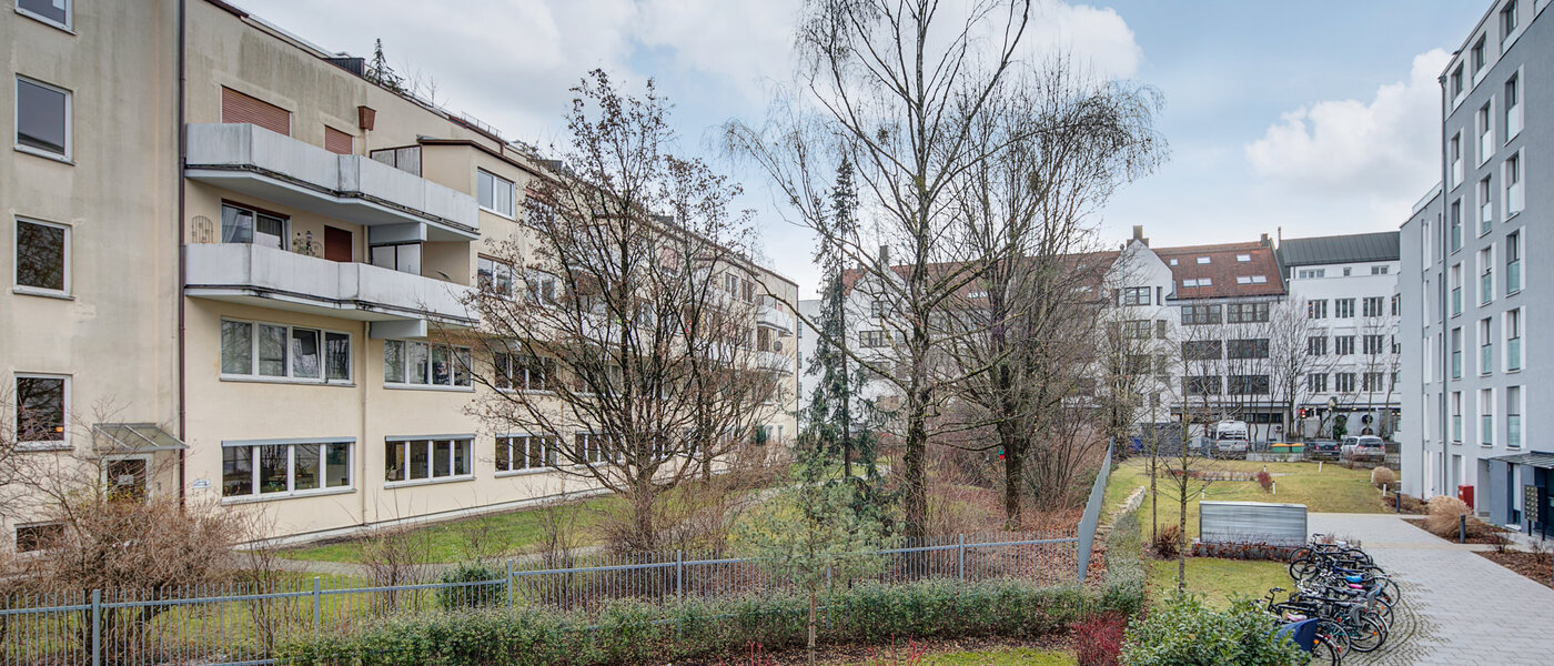 квартира München Pasing 01 вид из окна 10885