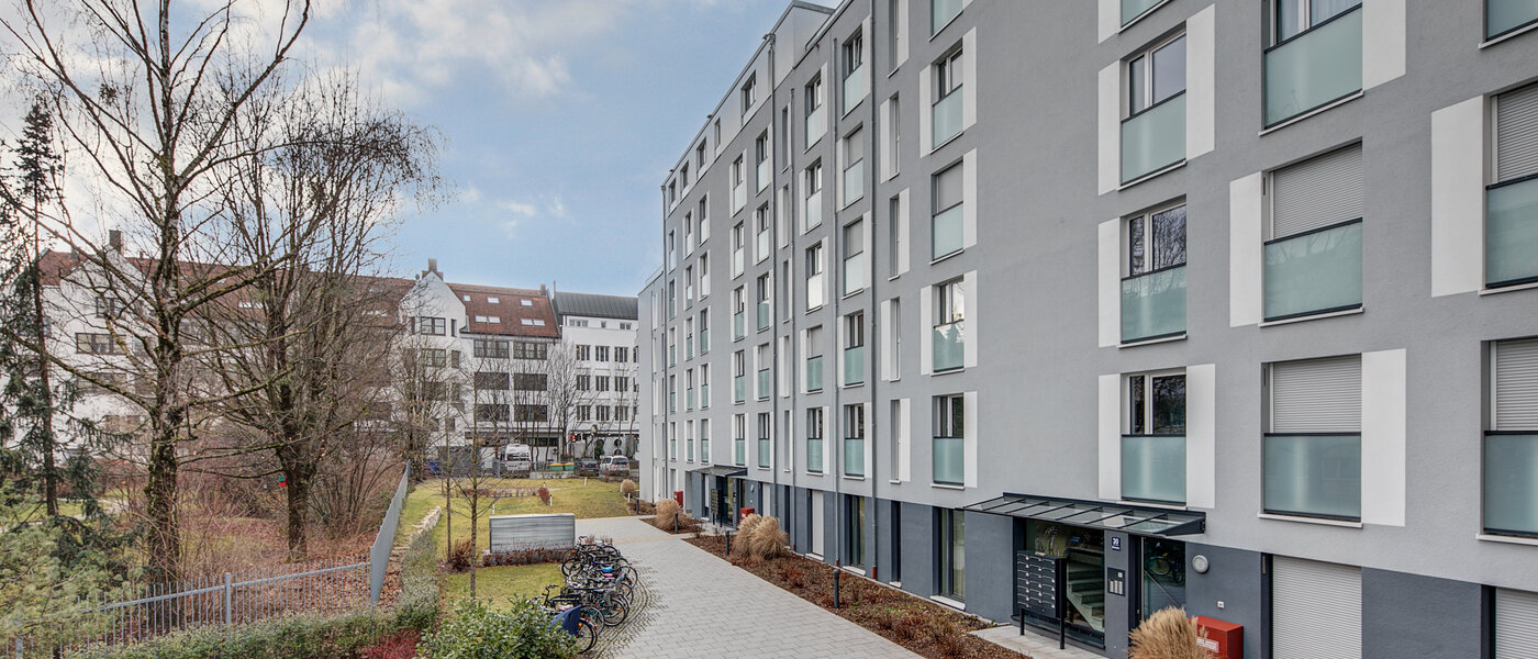 квартира München Pasing 02 вид из окна 10885